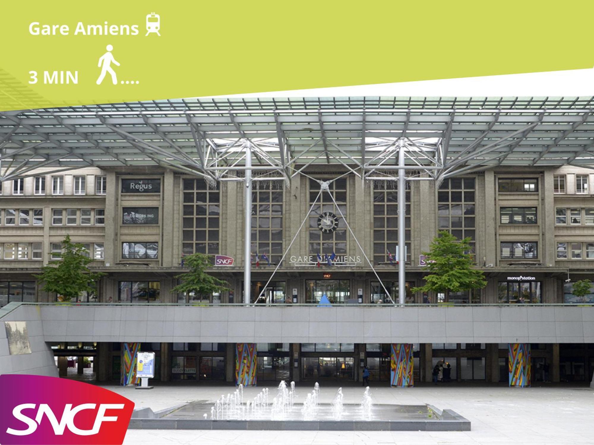 Maison 3Ch - Cinema - Game Room - Parking - Gare Amiens Exteriér fotografie