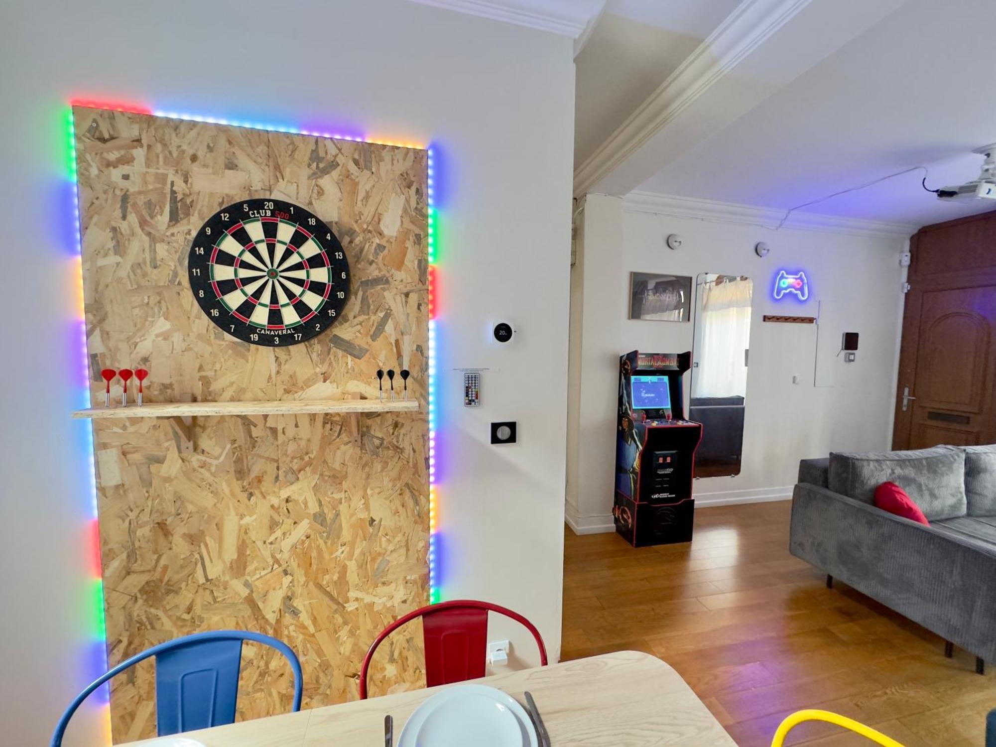Maison 3Ch - Cinema - Game Room - Parking - Gare Amiens Exteriér fotografie